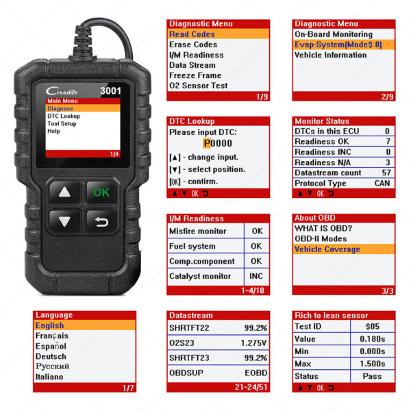 LAUNCH-X431-CR3001-OBD-Code-Reader-Support-Full-OBDII-EOBD-Function-Launch-Creader-3001-CR3001-Auto