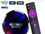 Mediaplayer tv box H96 MAX,  android 13, Pentacore, model 2023, RK3528, 2.4G, 5G, 8k, 4Gb Ram, 64 Gb memorie