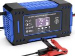 Redresor smart acumulatori  auto - moto,12V, 4ah-100ah cu display,6A viteza maxima incarcare, inteligent, functie de reparare acumulator prin impulsuri si posibilitate incarcare pe masina (inclusiv cu start -stop )